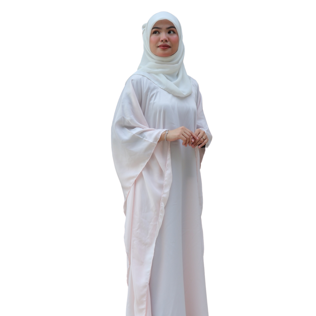 Alana Abaya in Crystal Pink