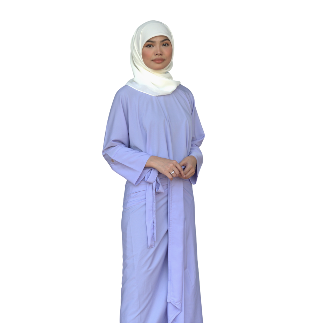 Ad-Leesa Caftan in Periwinkle