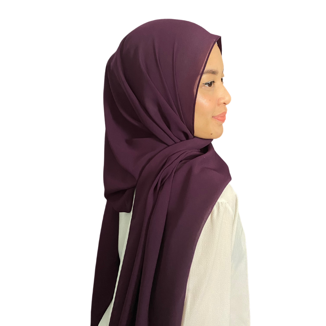 Shawl Plain in Raisinberry