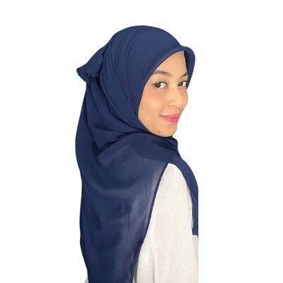 Square Plain in Oxford Blue