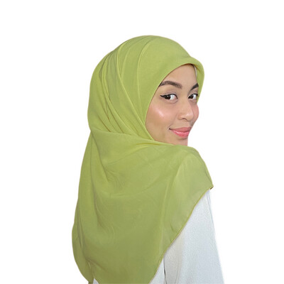 Square Plain in Green Pear