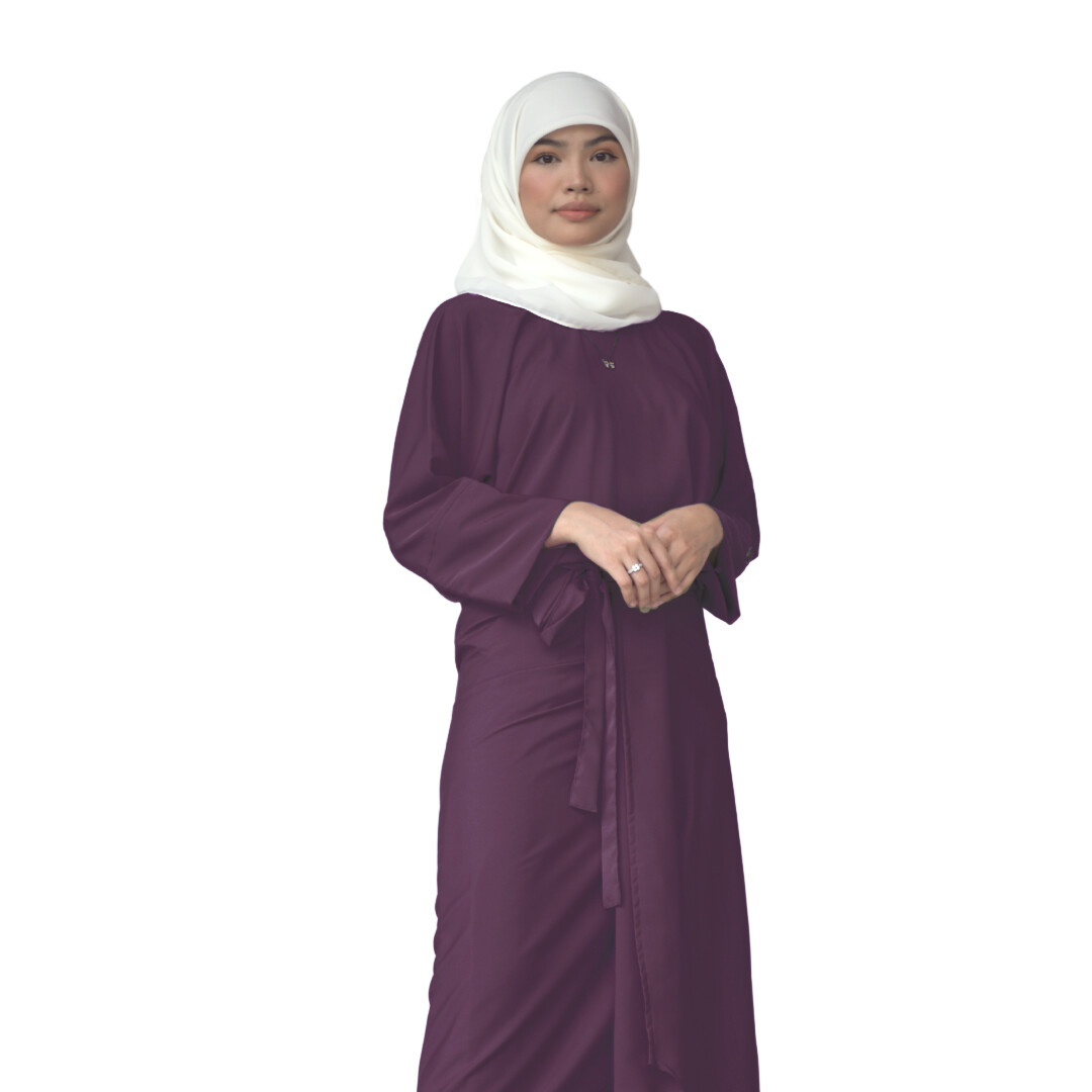 Ad-Leesa Caftan in Mulberry