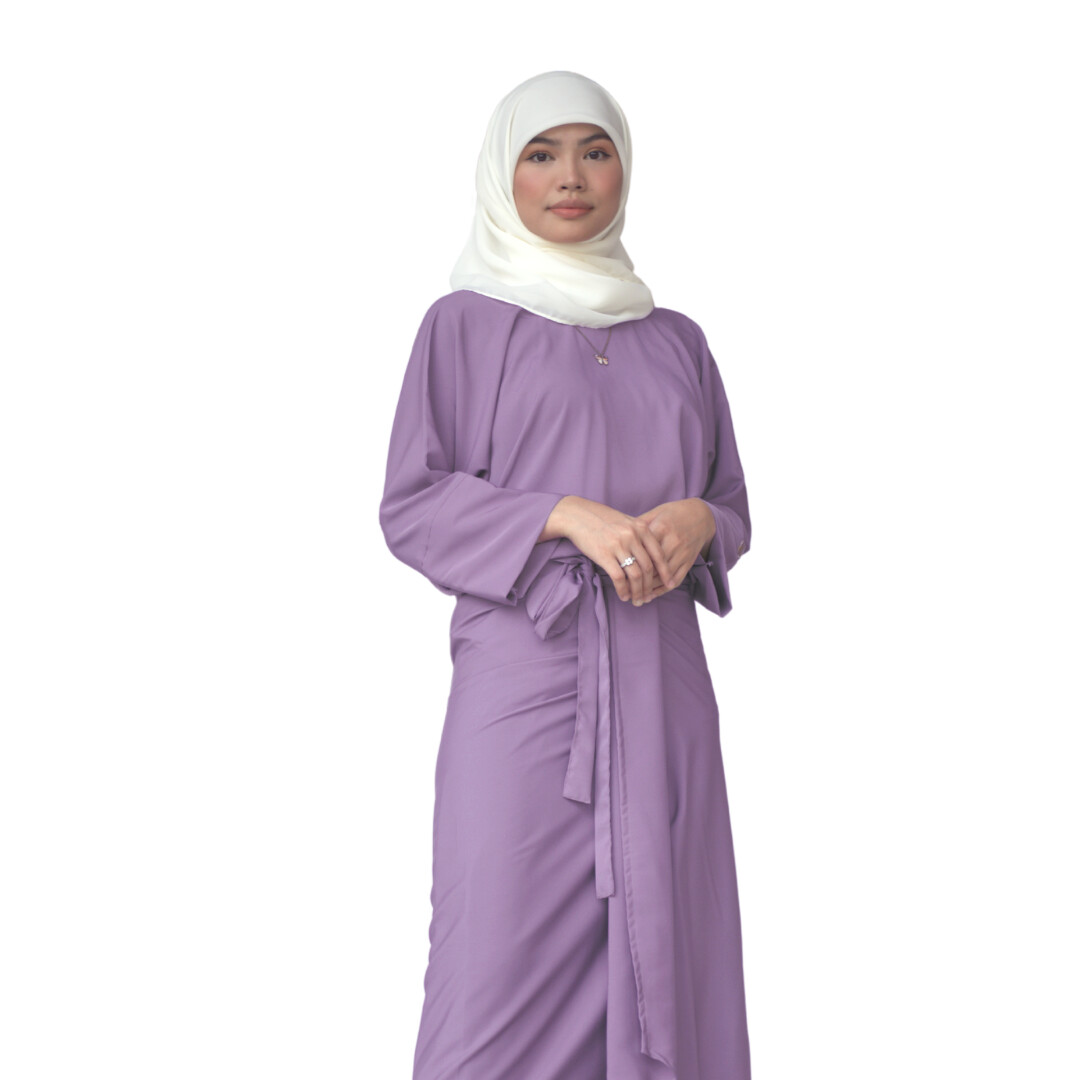 Ad-Leesa Caftan in Mauve