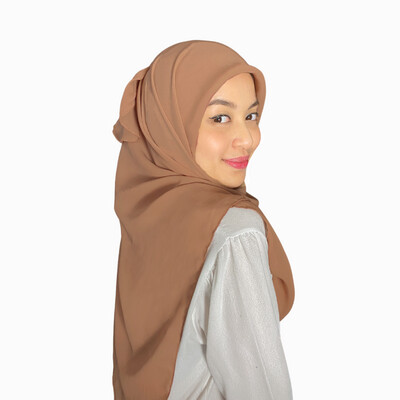 Square Plain in Brown Toast