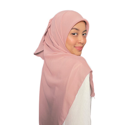 Square Plain in Cocktail Pink