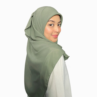 Square Plain in French Sage