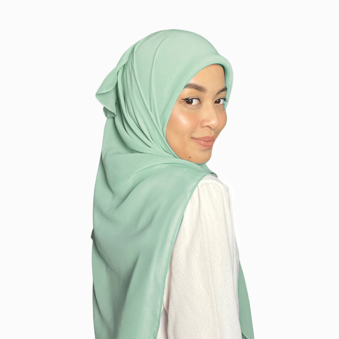 Square Plain in Aquamarine