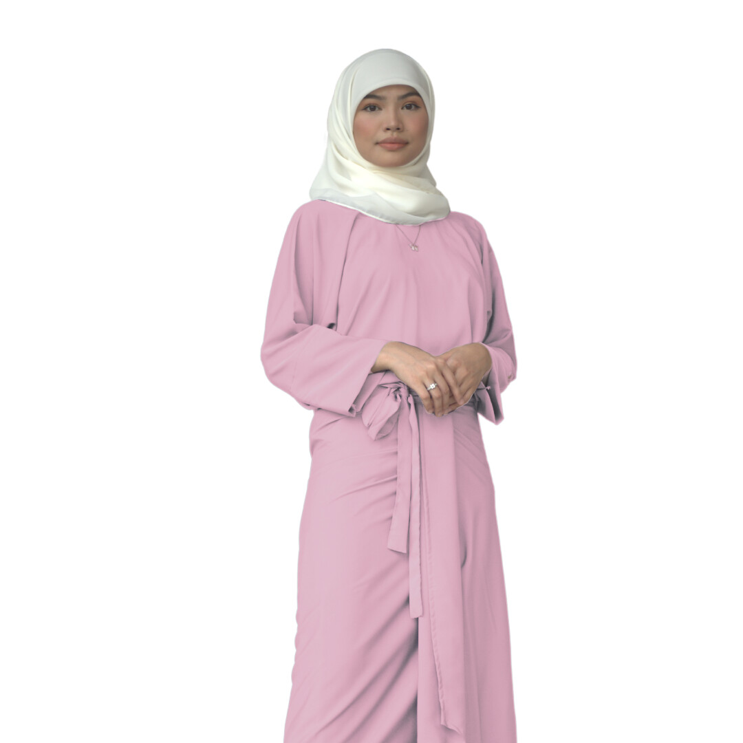 Ad-Leesa Caftan in Bubblegum