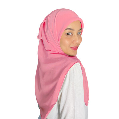 Square Plain in Cocktail Pink