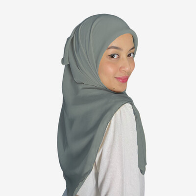 Square Plain in Cozy Grey