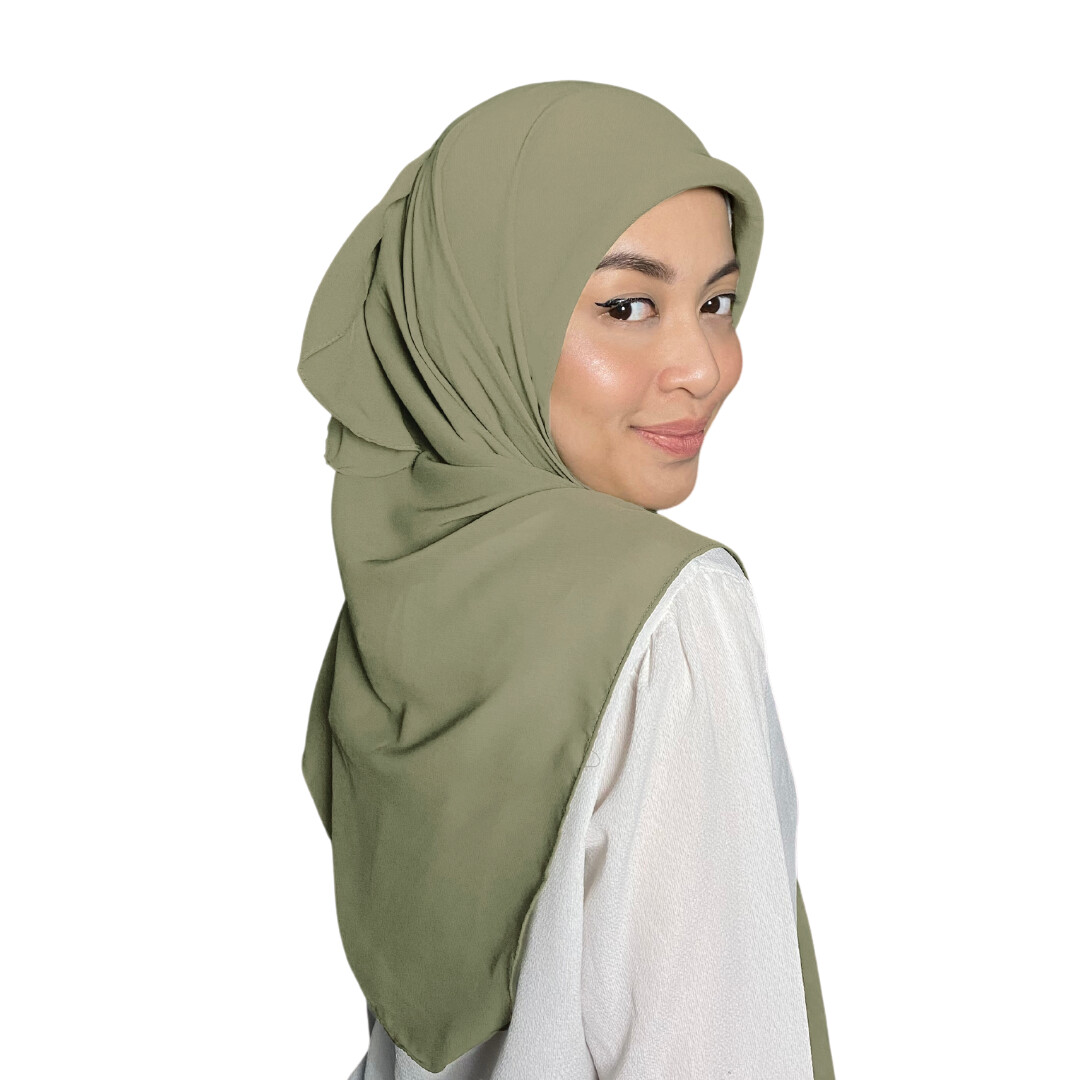 Square Plain in Green Tea