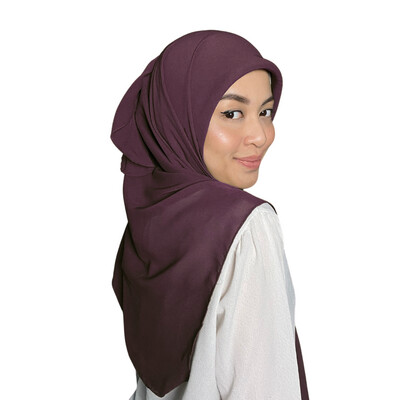 Square Plain in Purple Cobra