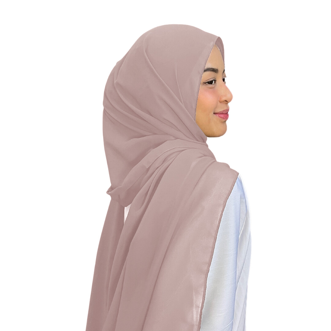 Shawl Plain in Pink Blush