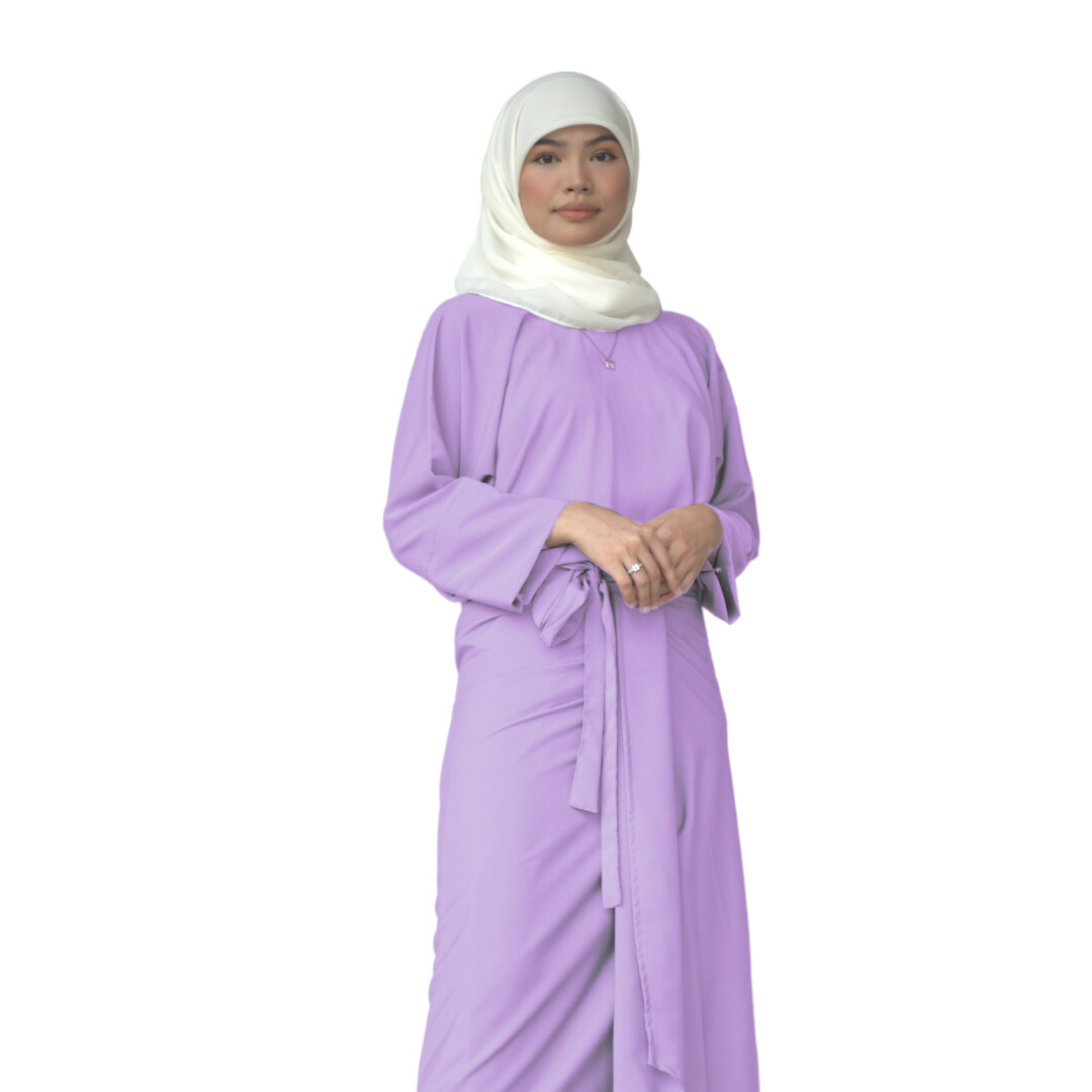 Ad-Leesa Caftan in Sweet Lilac