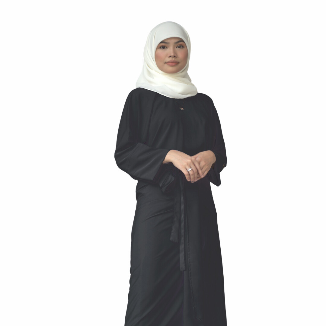 Ad-Leesa Caftan in Black