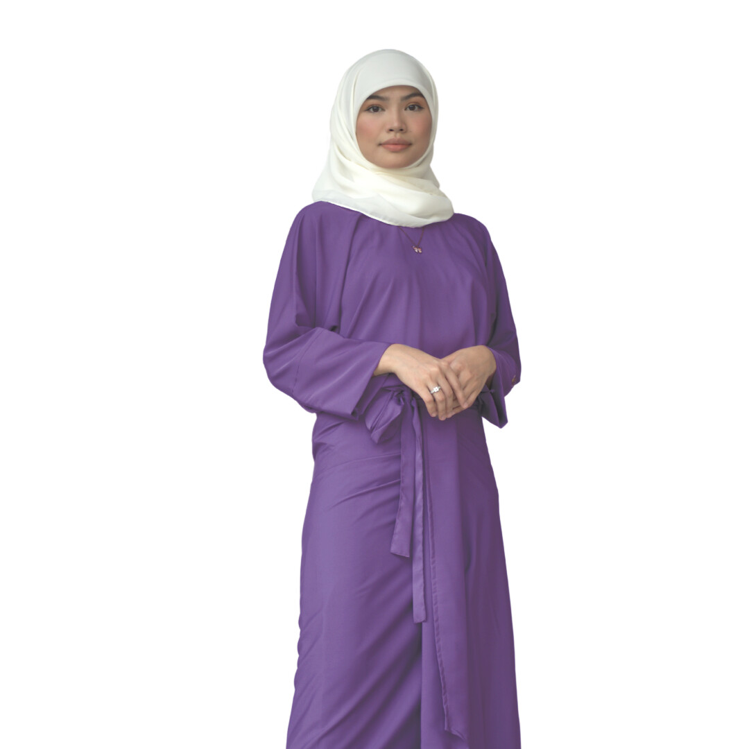 Ad-Leesa Caftan in Purple Glam