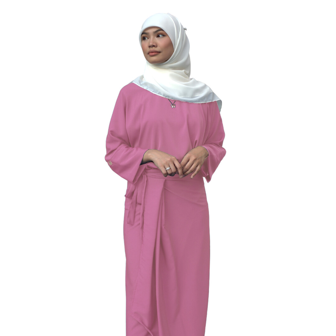 Ad-Leesa Caftan in Valentine