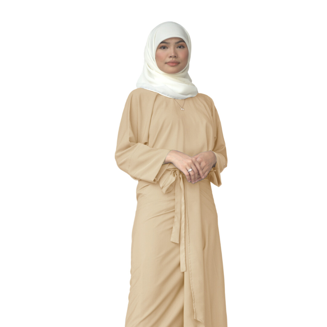 Ad-Leesa Caftan in Caramel