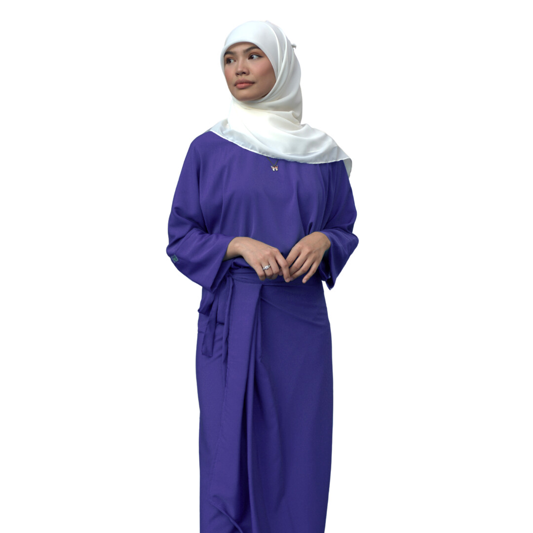 Ad-Leesa Caftan in Cornflower