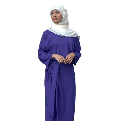 Ad-Leesa Caftan in Cornflower