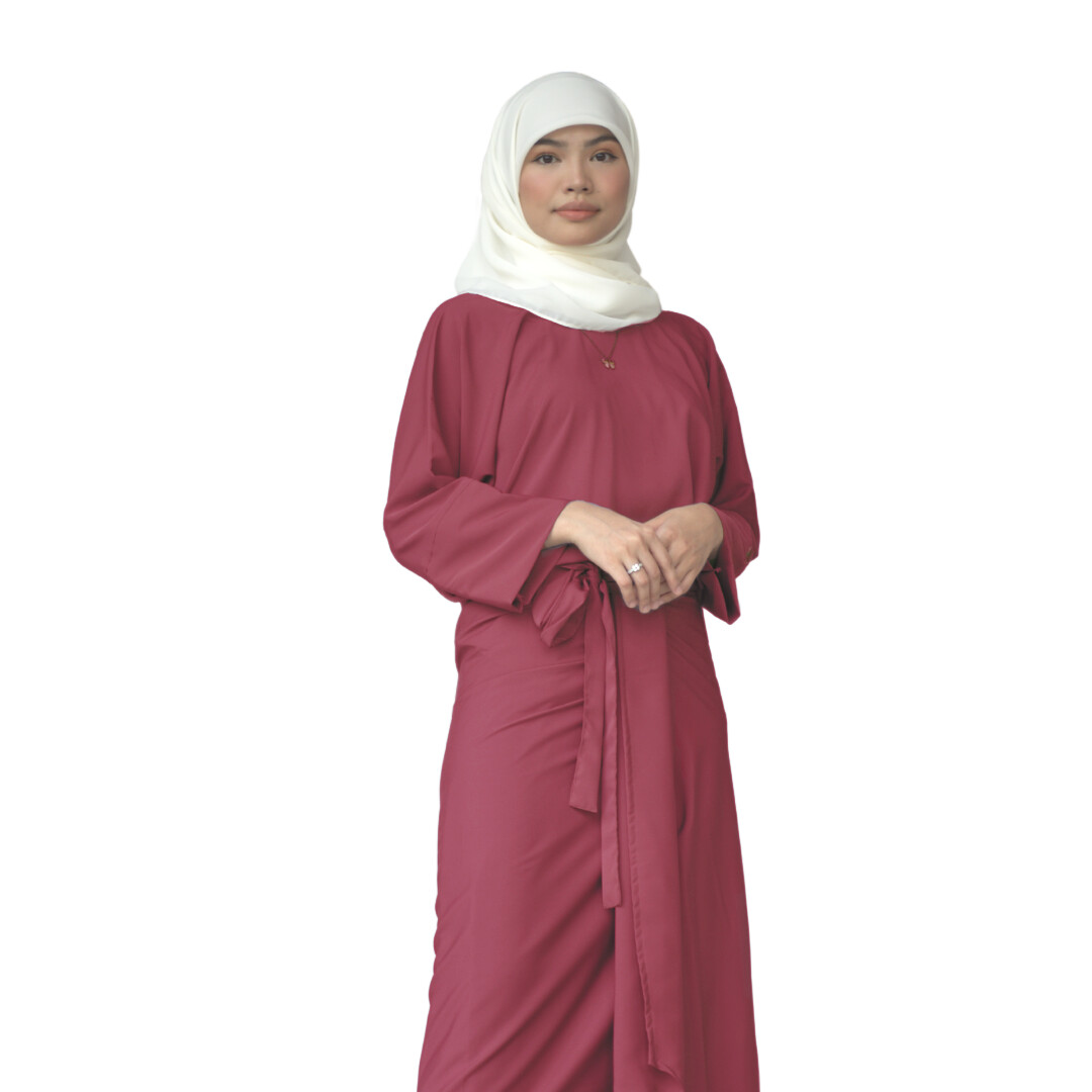 Ad-Leesa Caftan in Brick