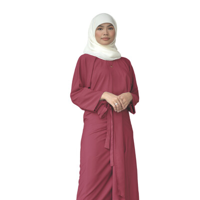 Ad-Leesa Caftan in Brick