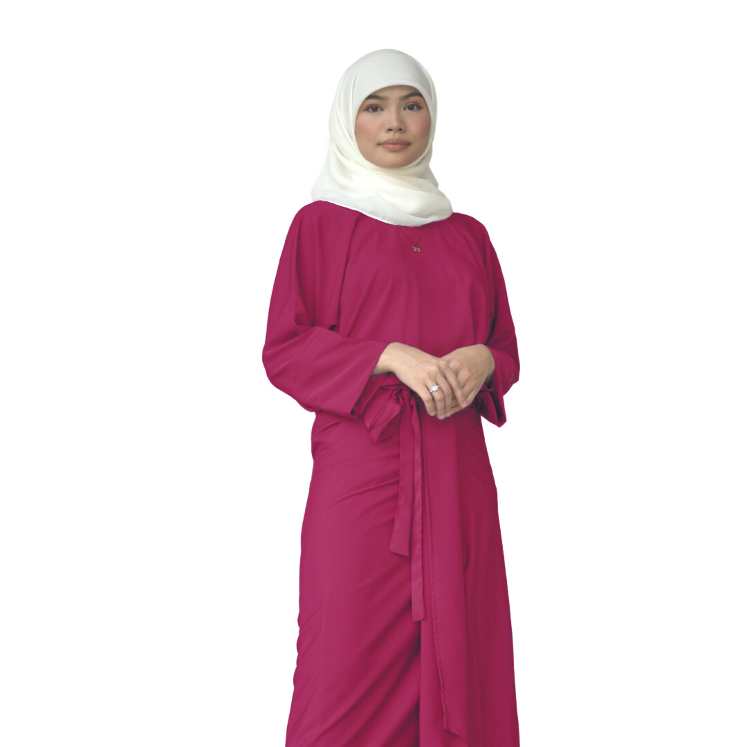 Ad-Leesa Caftan in Berryjam