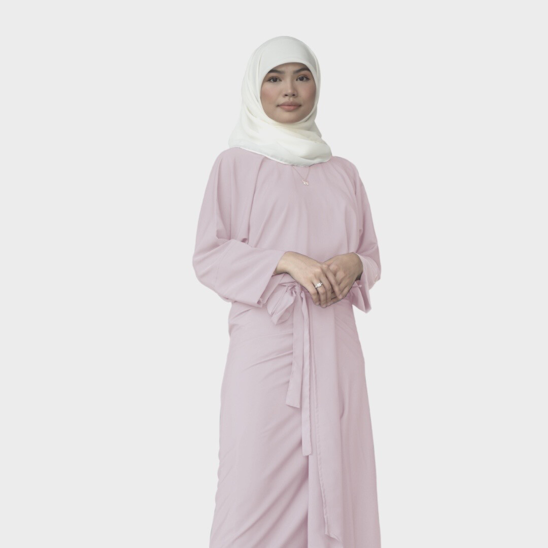 Ad-Leesa Caftan in Pink Hope