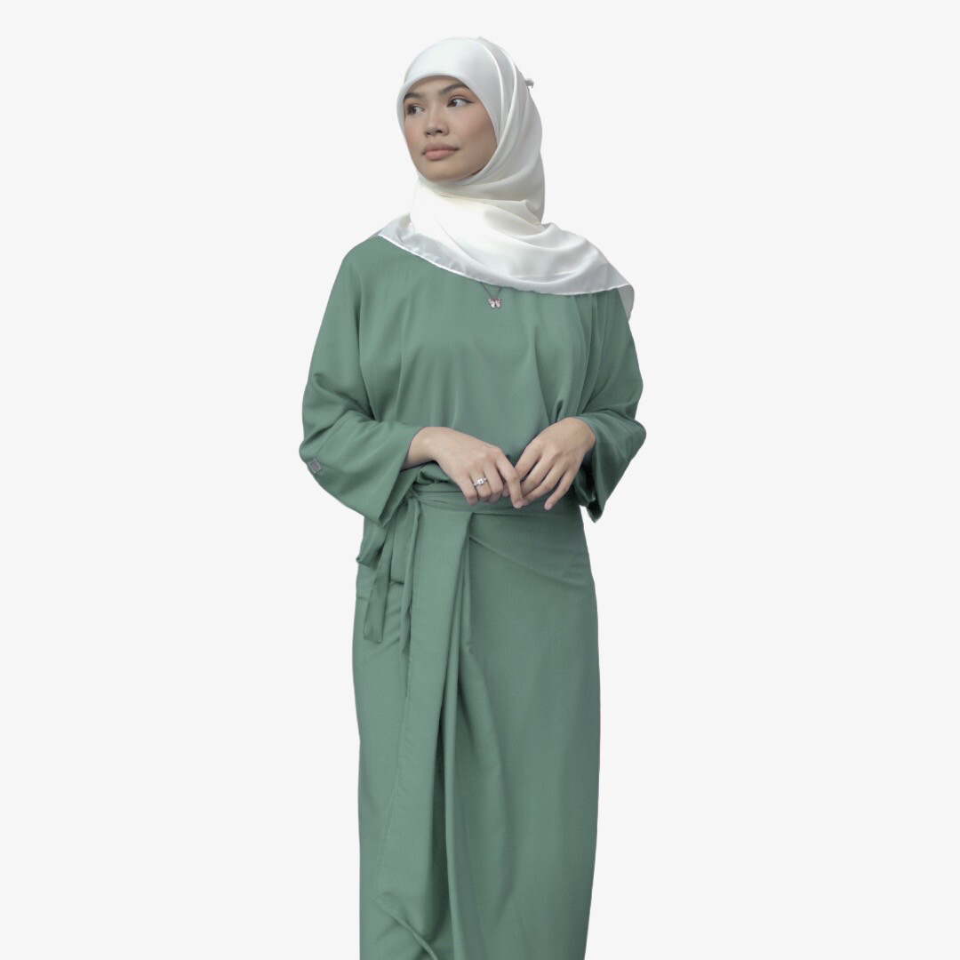Ad-Leesa Caftan in Jasmine