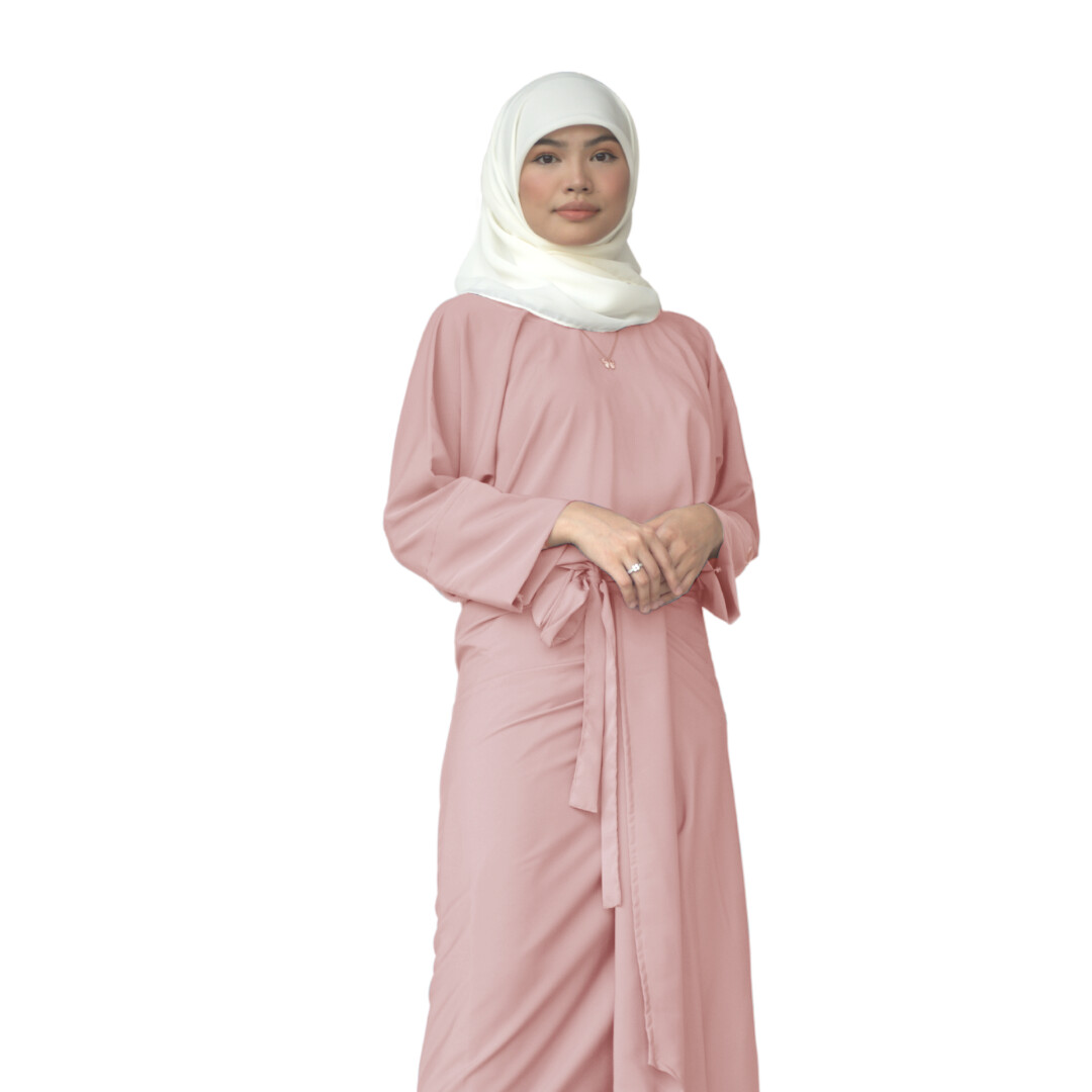 Ad-Leesa Caftan in Petal Blush