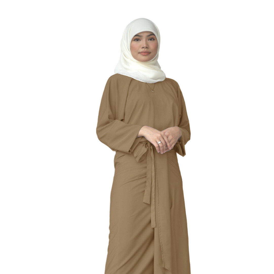 Ad-Leesa Caftan in Dark Gold