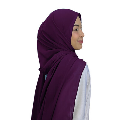 Shawl Plain in Grape