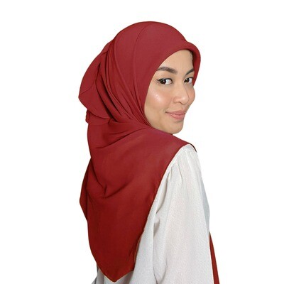 Square Plain in Red Lava