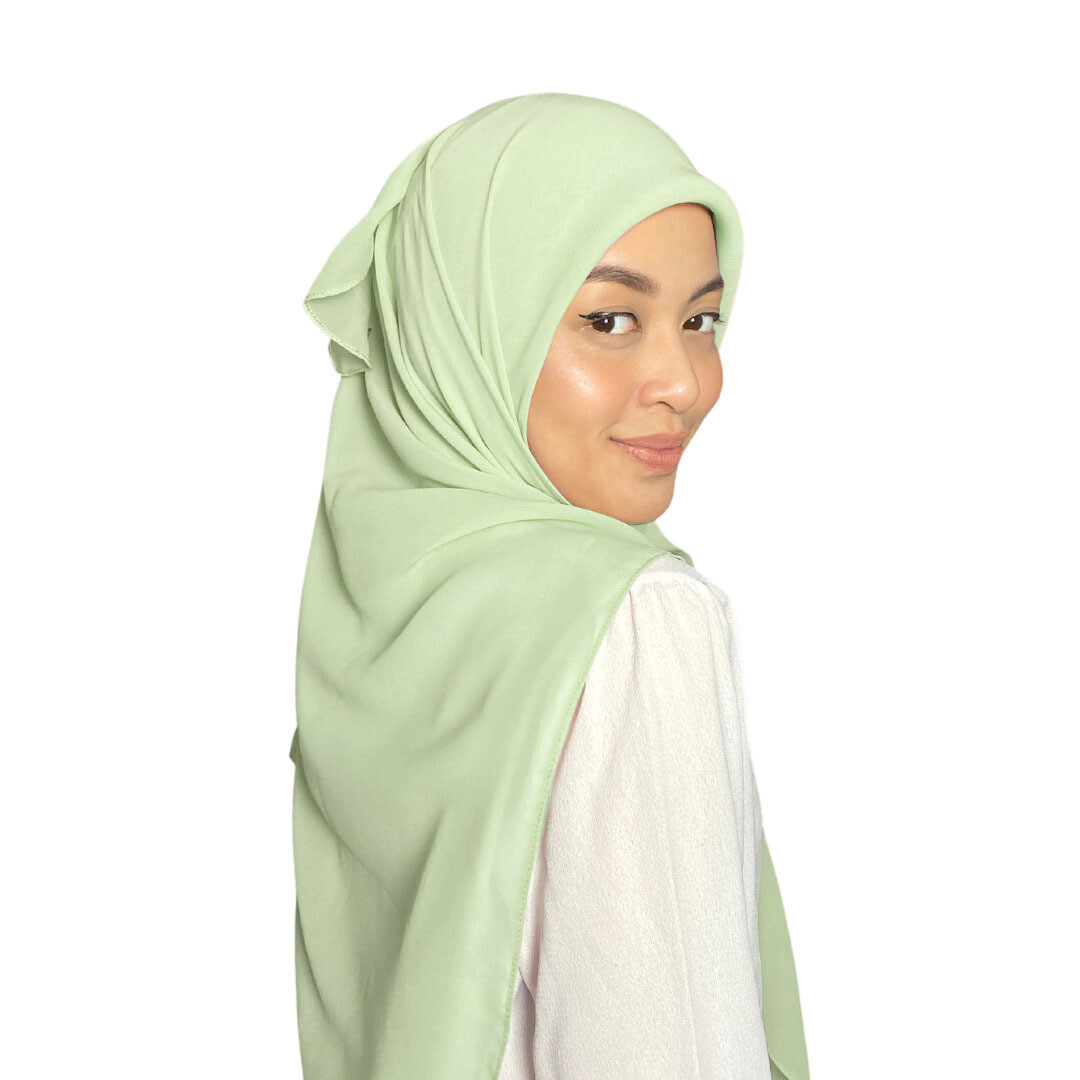 Square Plain in Green Pears