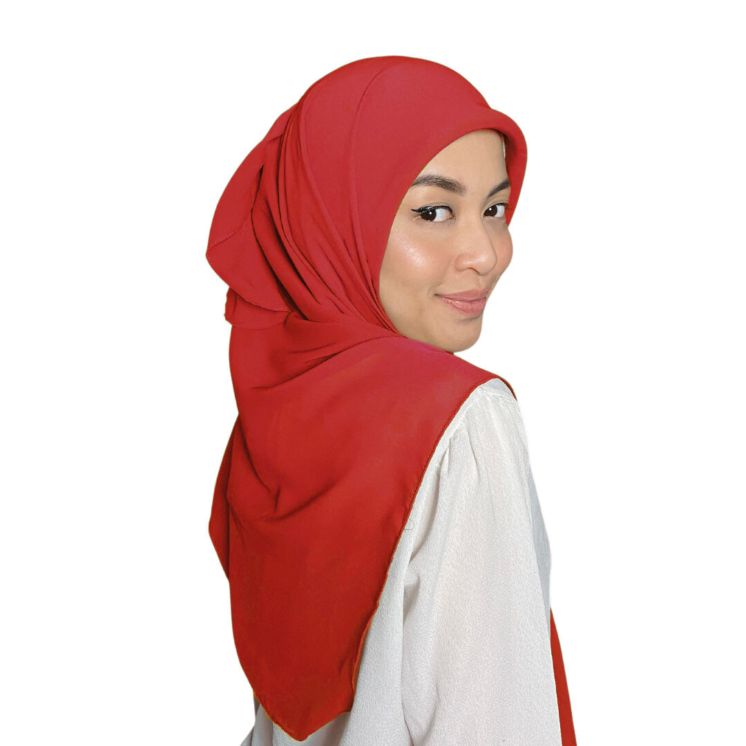 Square Plain in Mighty Red