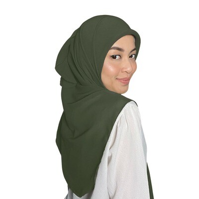 Square Plain in Sage Green