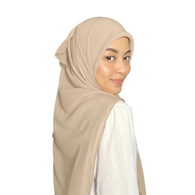 Square Plain in Light Nude