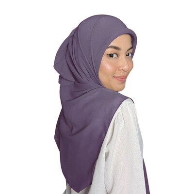 Square Plain in Dusty Mauve