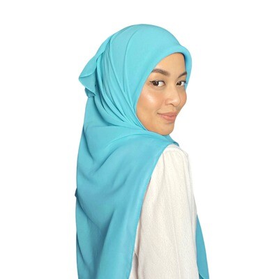 Square Plain in Tiffany Blue