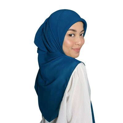 Square Plain in Blue Ribbon