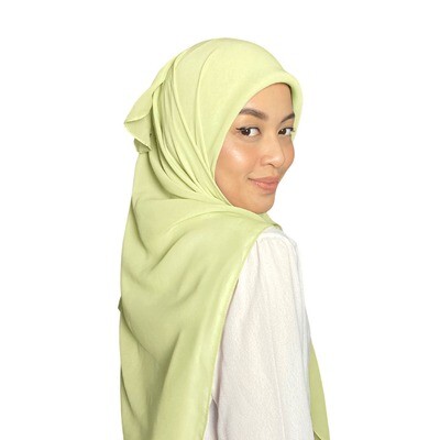 Square Plain in Crystal Lime