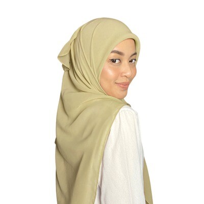 Square Plain in Nude Latte