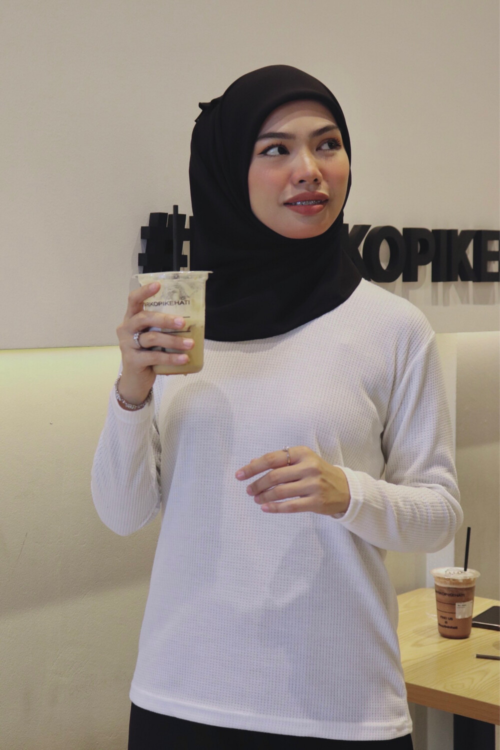 Lily Top in Offwhite