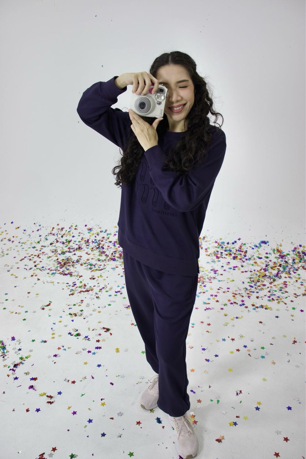 Birthday Ed. Jumper Set in Navy Blue