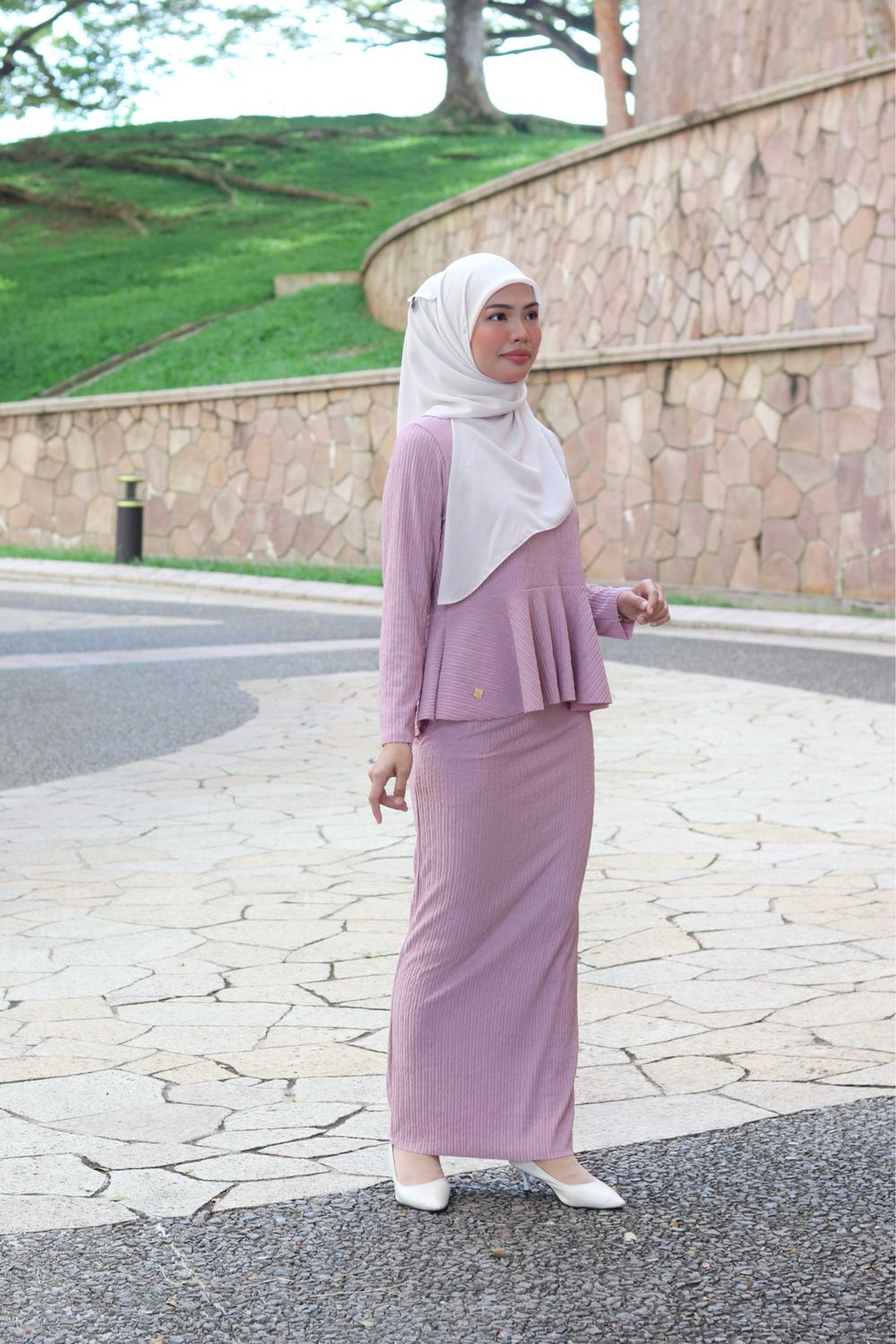Olivia Set in Rosegold