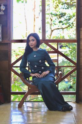 Purnama Luxe in Whisper Green