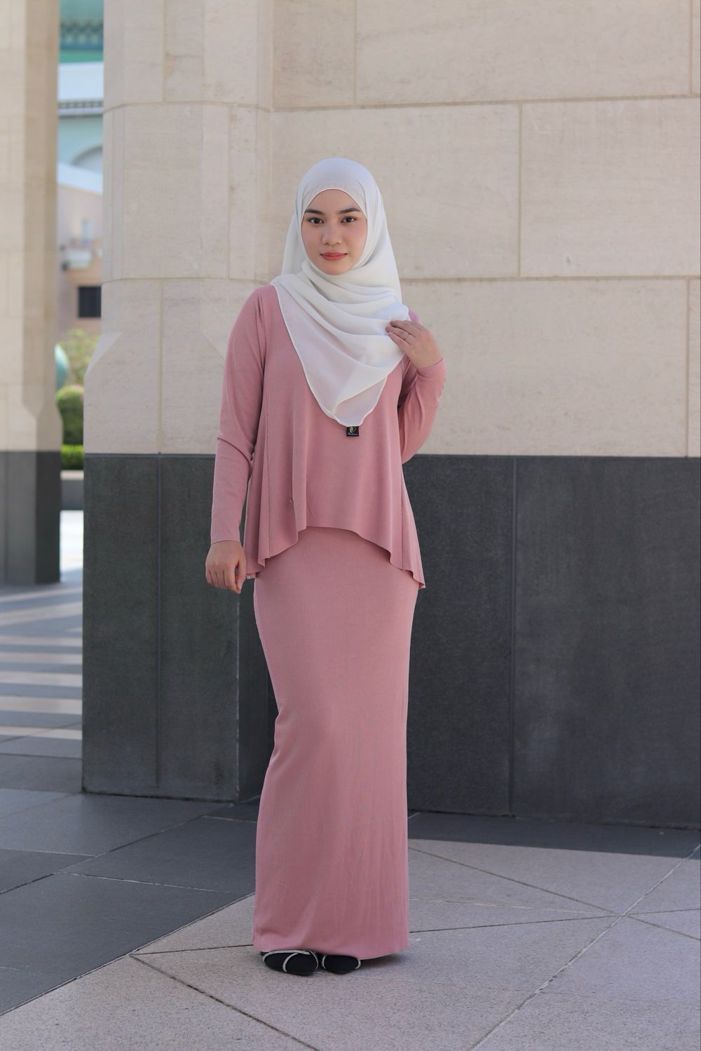 Keyla Set in Rose Dust