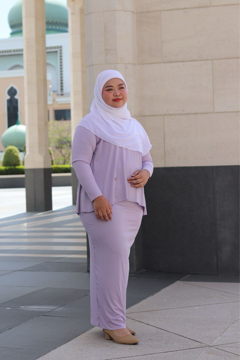 Keyla Set in Lilac