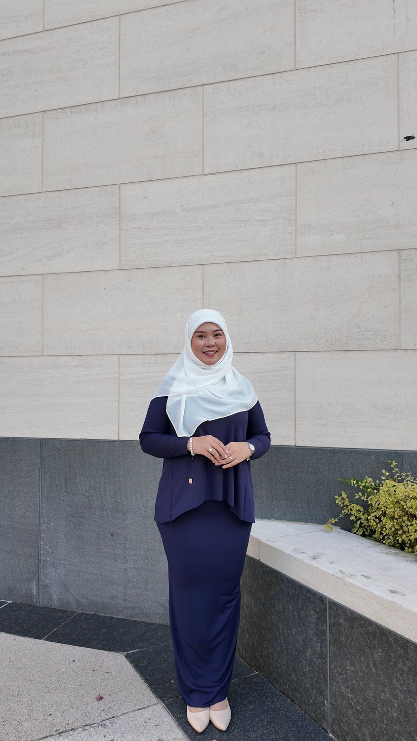 Keyla Set in Dark Blue