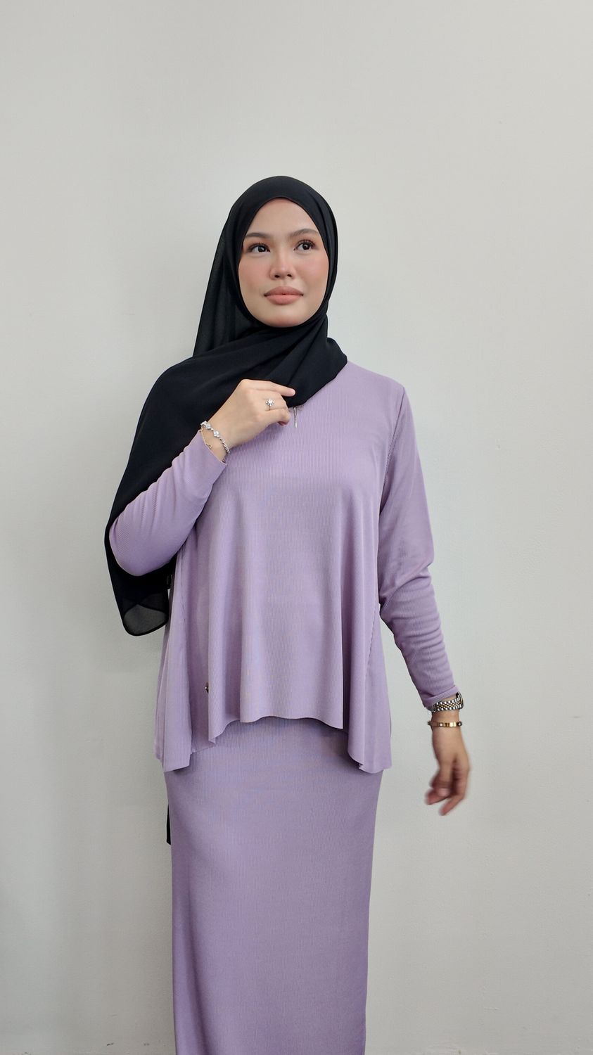 Keyla Set in Lavender Haze